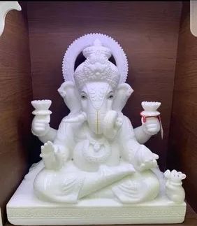 3 Feet Marble Ganesha Statue
