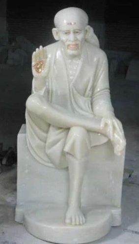 Marble Sai Baba Statue