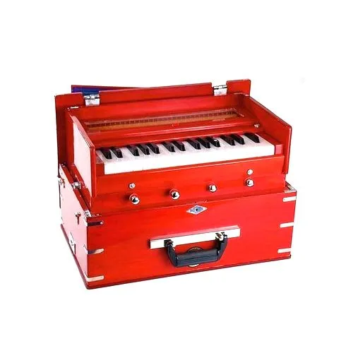 Wooden Harmonium, Color Red at Best Price in Delhi TULSI MUSICAL INSTRUMENT