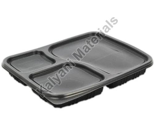 3 Compartment Meal Tray