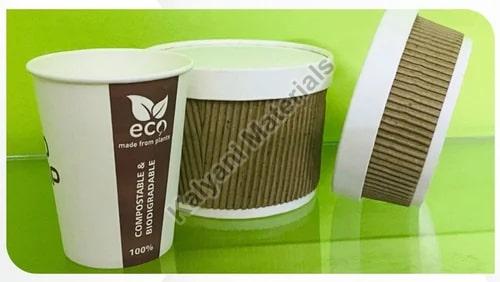 Plain Ripple Paper Container, Feature : Durable