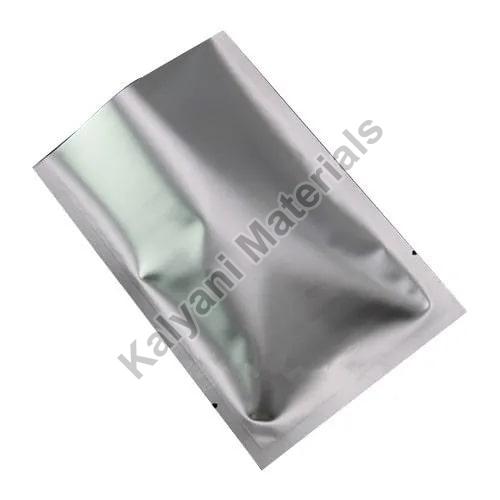 Plain Pet (polyester) Silver Packaging Pouch For Food Industry