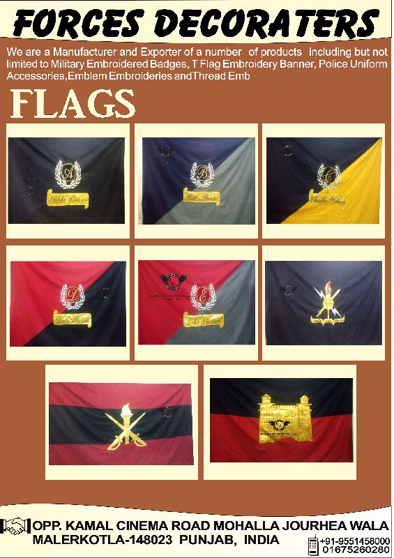 Hand flags