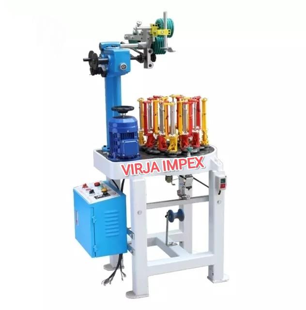 Cast Iron Polished Electric 200-300kg braiding machine, for Footwear Industries, Paper bag industry