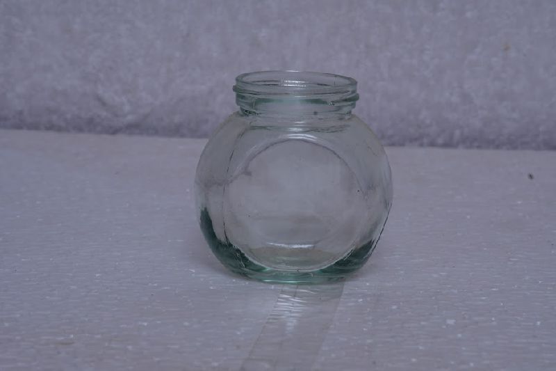 Mg Overseas 165ml Malaysian Glass Jar, for Food Grade, Pattern : Round