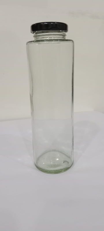 350ml Bamboo Glass Jar