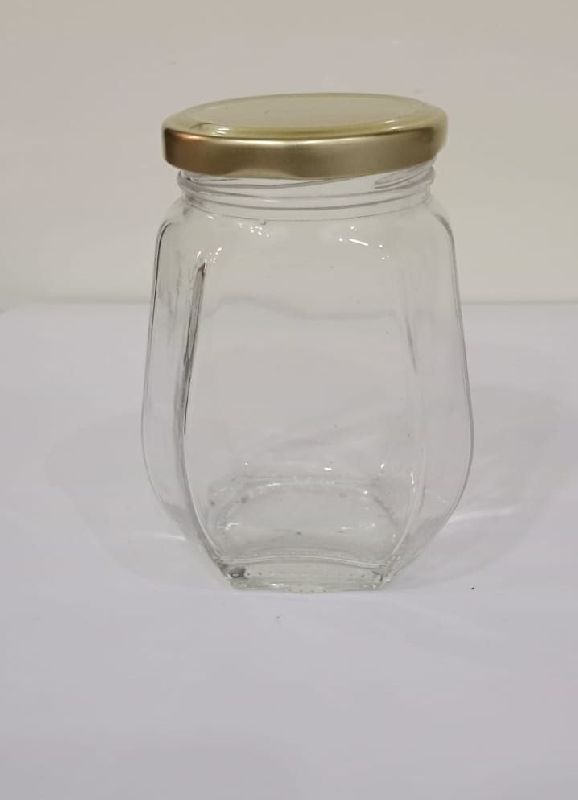 500ml Octagonal Glass Jar