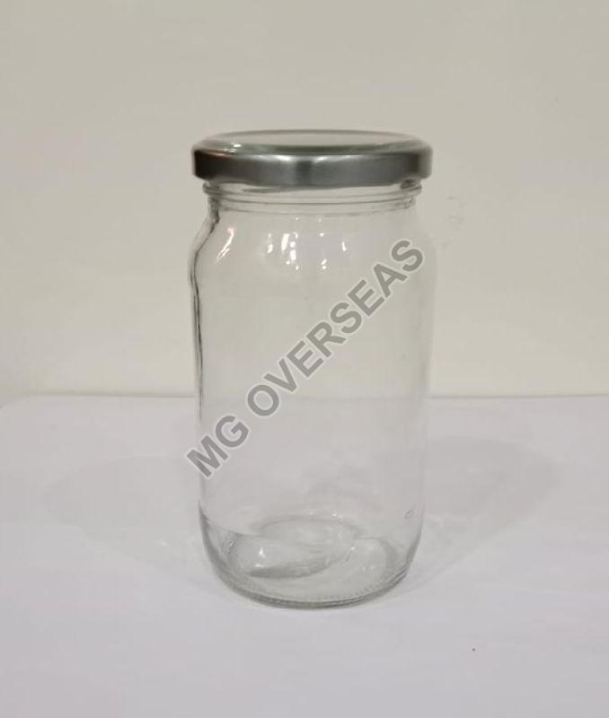 400ml Round Glass Jar At Rs 19 Piece In Firozabad Mg Overseas 8621