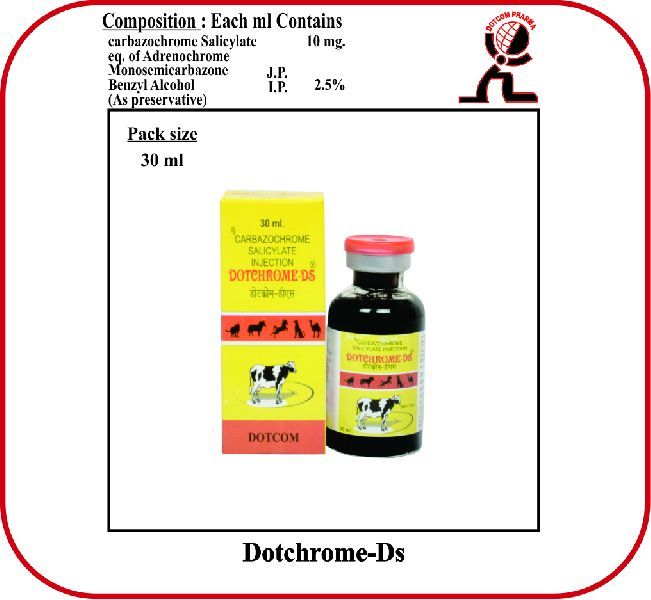 Carbazochrome Salicylate Injection 10 Mg - Dotchrome-Ds