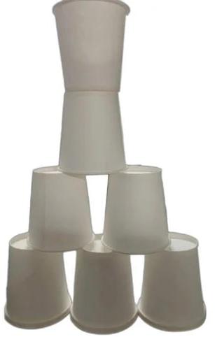 White Disposable Paper Cup, Shape : Round