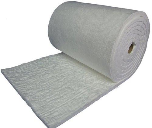 Plain Ceramic Fiber Blanket, Color : White