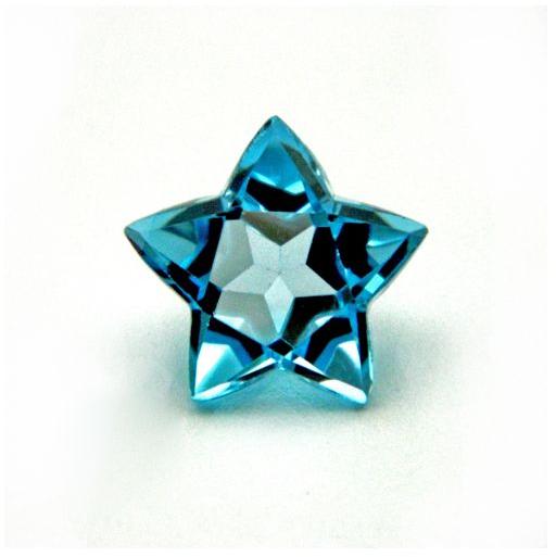 Star fancy Blue Topaz Gemstone