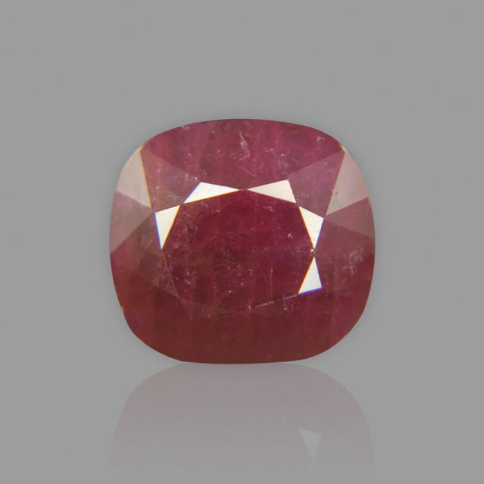 Oval mix Burmese Ruby Gemstone, Color : Purplish Red