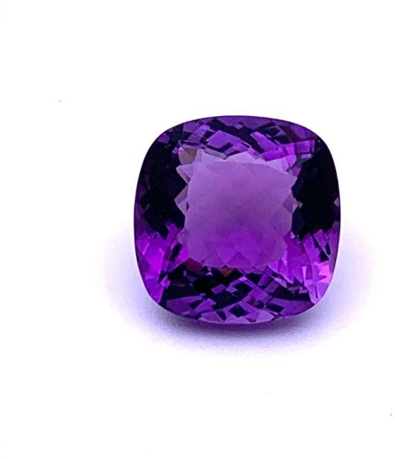 Cushion Mix Natural Amethyst Gemstone, Color : Purple
