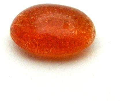 Oval Natural Sunstone, Color : Red/Orange