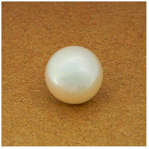 Round Sea Pearl Gemstone, Color : White