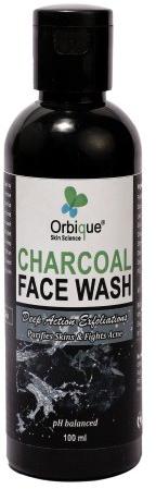 Activated Charcoal Face Wash, Packaging Type : bottle
