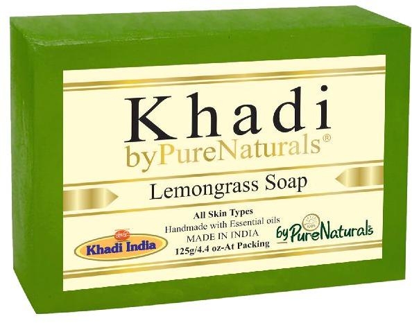 Khadi byPureNaturals lemon Grass Bathing Body Soap Bar