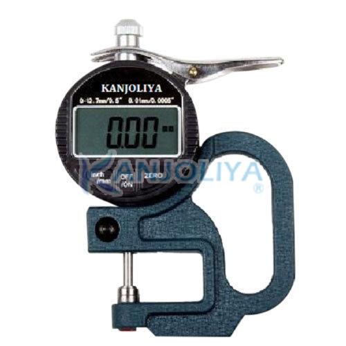 Kanjolia Stainless Steel Digital Paper Micrometer, for Industrial