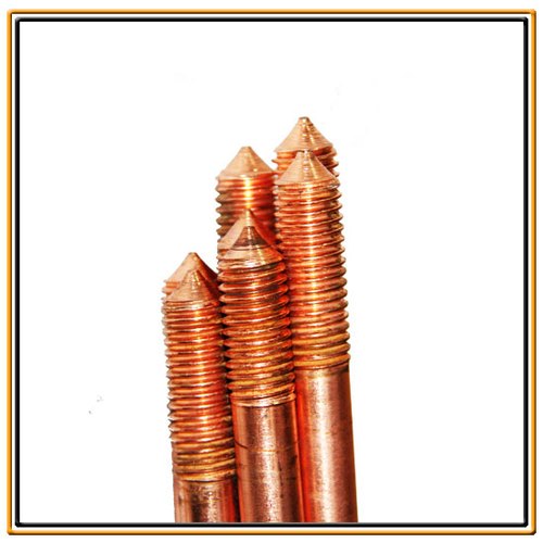 Earthing Rod, Color : Copper