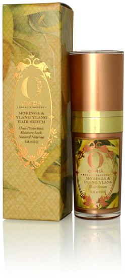 Moringa And Yyang Ylang Hair Serum, Feature : Heat protectant, locks moisture, densely nutritive