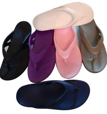 Plain EVA Ladies Slippers, Style : Flat