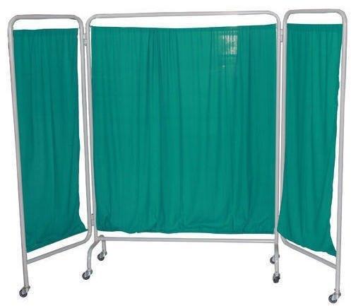 Cotton hospital screen curtain, Color : Green