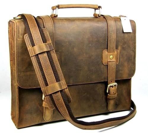 leather laptop bag