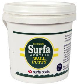 Surfa Acrylic Wall Putty, Packaging Type : Plastic Bucket