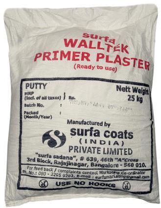 Surfa Walltek Primer Plaster Putty, Density : 1.7-1.8 g/cm3