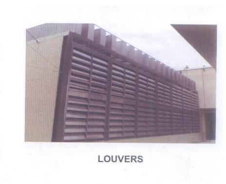 Industrial Louvers, Color : Brown