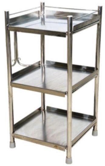 Stainless Steel Hospital Bedside Table