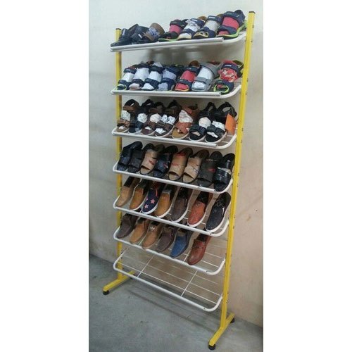 Mild Steel Shoes Display Stand