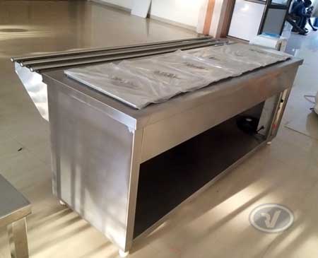 Stainless Steel Bain Marie Counters