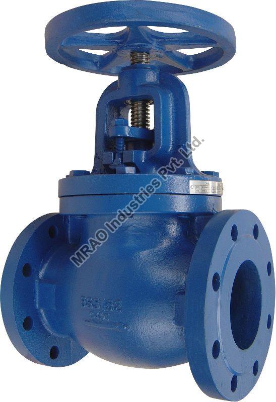 MRAO SS 304 cast steel globe valve, Certification : ISI Certified, ISO 9001:2008 Certified