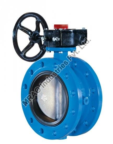 Stainless Steel Double Flanged Butterfly Valve, Size : 1-1/2 - 12 Inches