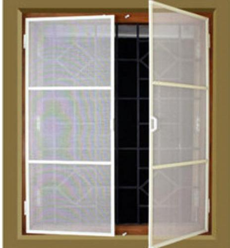 Window Mosquito Net, Color : LightBrown, DarkBrown, Ivory
