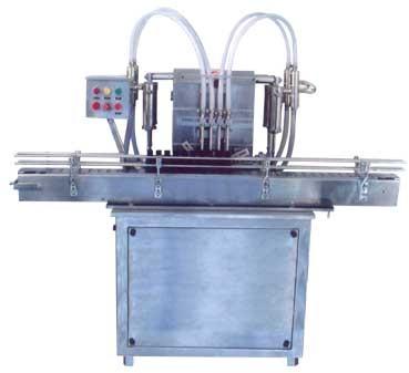 Rectangular High Pressure Fully Automatic Volumetric Liquid Filling Machine, for Industrial, Voltage : 220V
