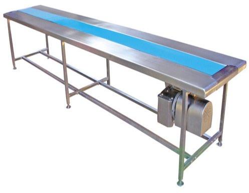 Polished Packing Table Belt Conveyor, for Moving Goods, Certification : CE Certified