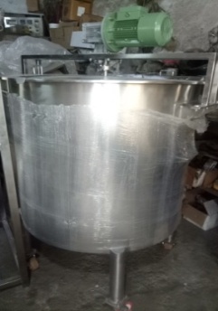 Polished Stainless Steel Mixing Tank, Certification : CE Certified