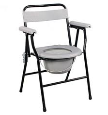 Square Foldable Commode Chair