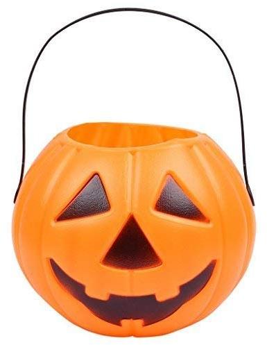 Halloween Pumpkin Candy Bucke