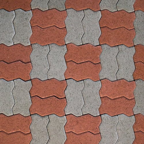 Cement Interlocking Paver, Size : 200 x 200 x 80 mm