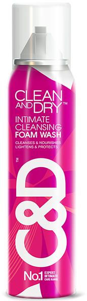 Clean and Dry Daily Intimate Foam Wash