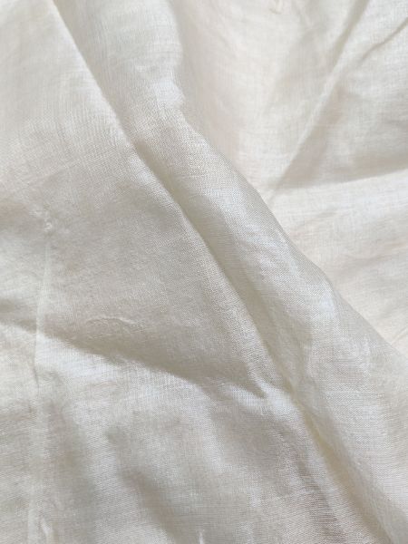 Natural Pure Tussar Silk Dyeable Fabric