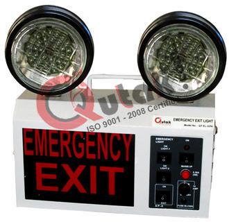 Qutak Emergency Exit Lights, Voltage : 220 V