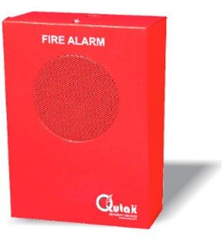 Plastic Fire Alarm Hooter