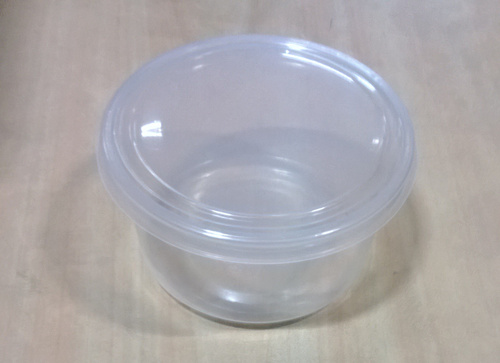Pp 500ml Round Sealable Container, for Food Packing, Color : Transparent