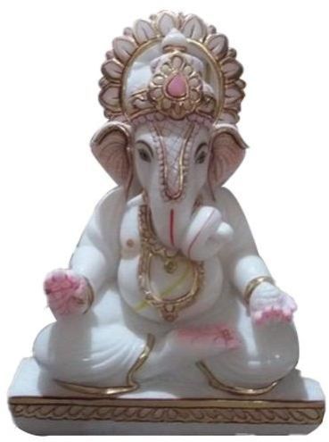 3 Feet Marble Ganesha Statue