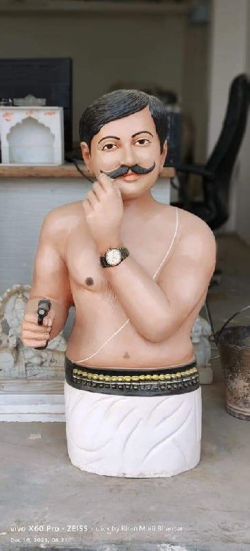 Marble Chandrashekhar Azad Statue
